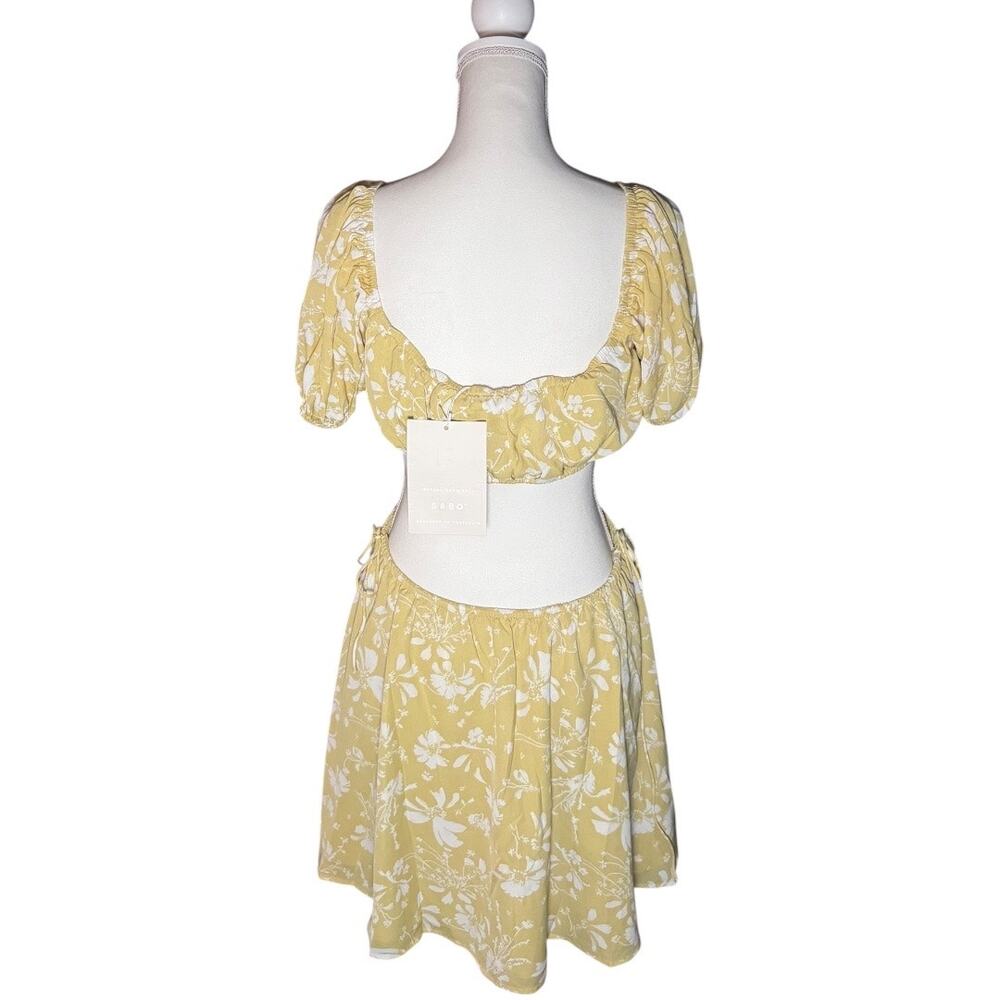 SABO Yellow and White Floral Boho Dress - NWT - Size XL - Picture 5 of 6